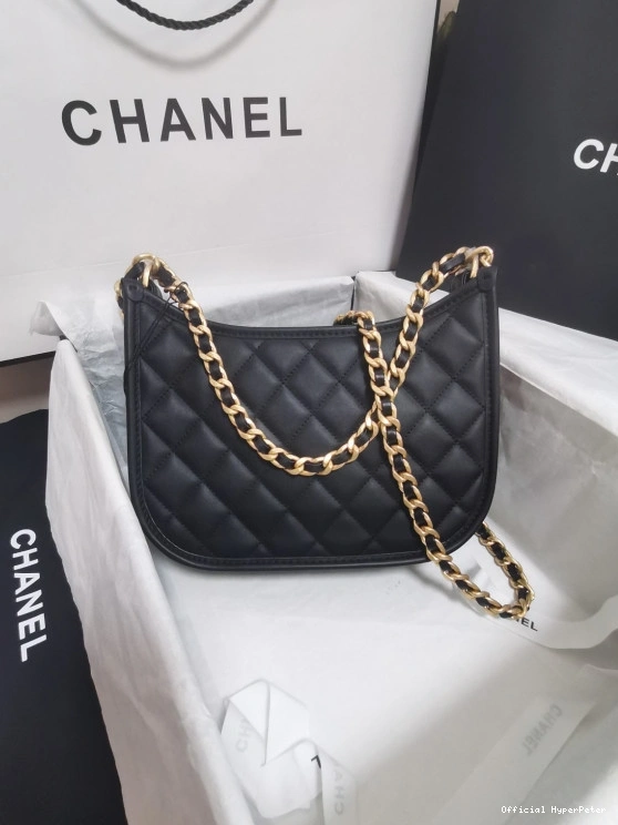 Hyper Peter CHANEL HOBO HANDBAG-20*24*6cm 0728